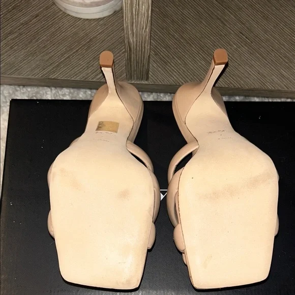 Coach Women's Cream Knot Mules - Picture 2 of 4